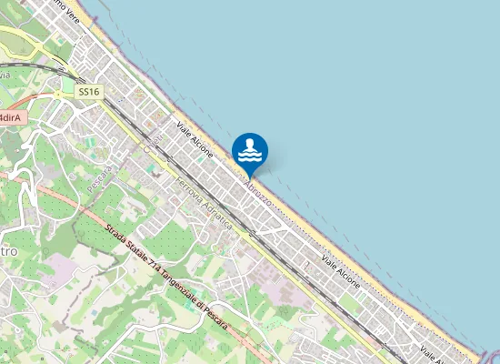 Map of Lido Siesta