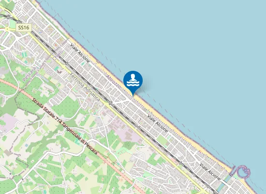 Map of Lido La Tramontana