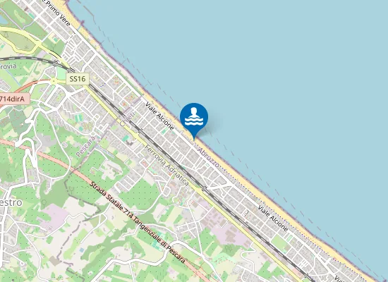 Map of Lido Bianco