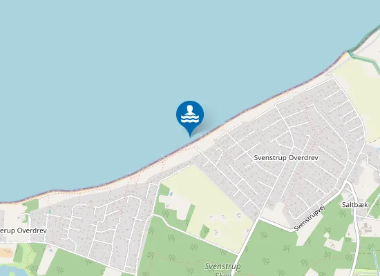 Map of SVENSTRUP OVERDREV