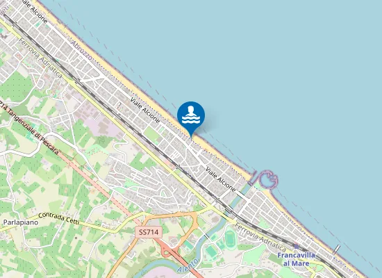 Map of Lido Drago Verde