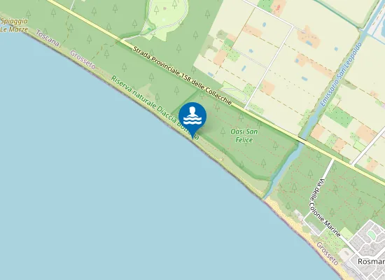 Map of Kite's Angels beach