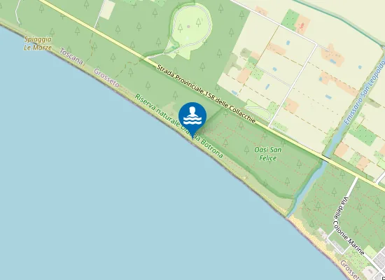 Map of Fuorirotta Beach Club