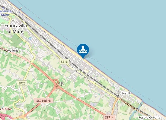 Map of Spiaggia Libera