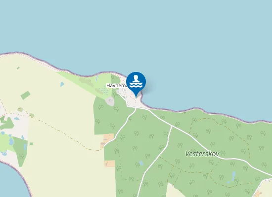 Map of HAVNEMARKEN