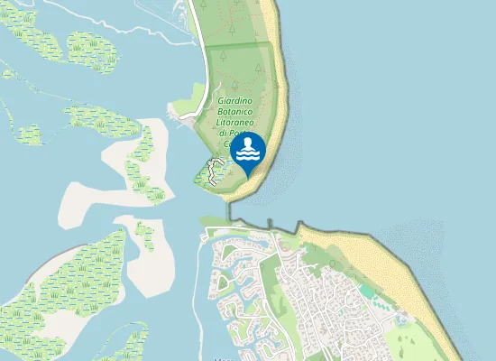 Map of Spiaggia di Porto Caleri