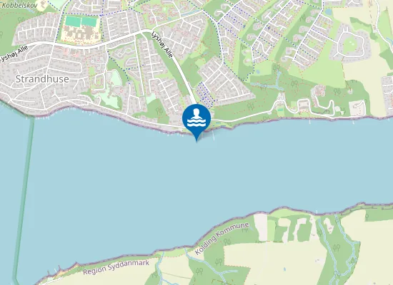 Map of LYSHØJ ALLE