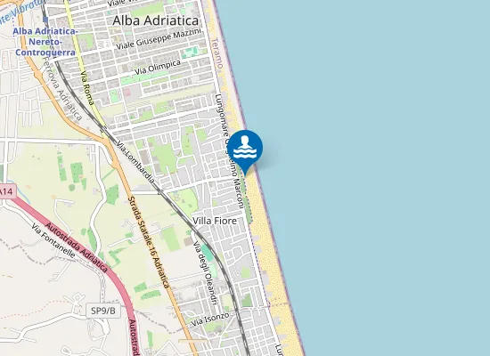 Map of Eucaliptus spiaggia