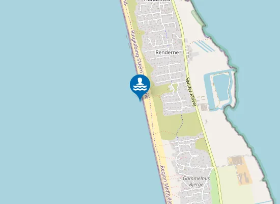 Map of VESTERHAVET, ÅRGAB