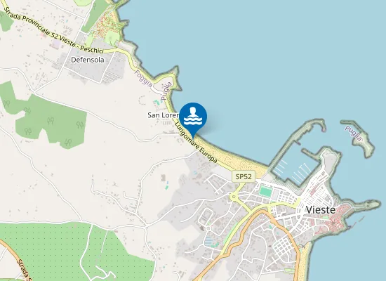 Map of Bagno Vela Velo