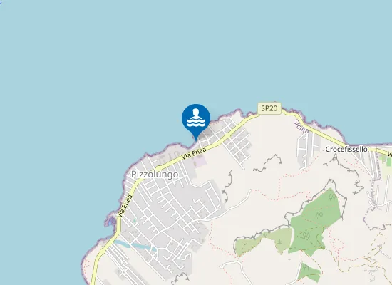 Map of Spiaggia della Segheria