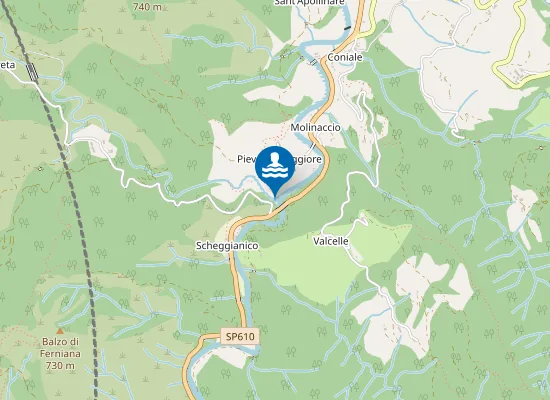 Map of Torrente Diaterna
