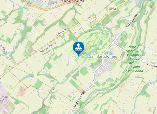 Map of Matilde di Canossa Golf Club