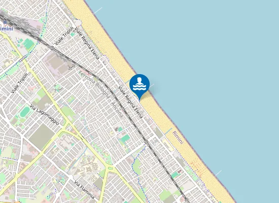Map of Bagno 74 Ondebeach