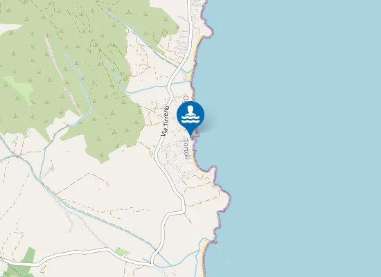 Map of Spiaggia di San Diego
