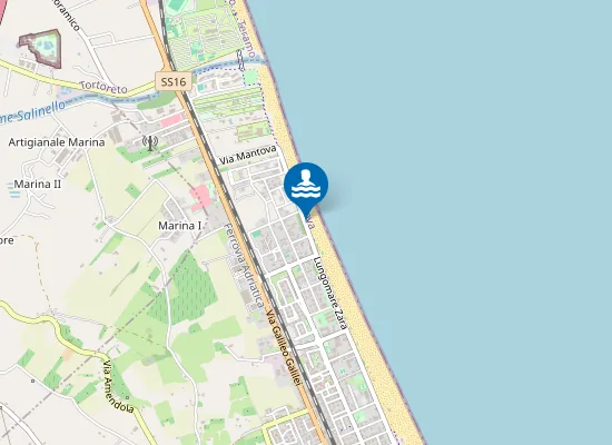 Map of Costa Verde Mare