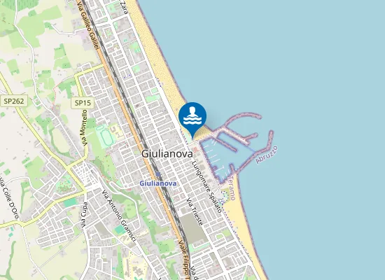 Map of Lido Arlecchino