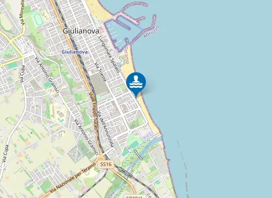 Map of Spinnaker Beach