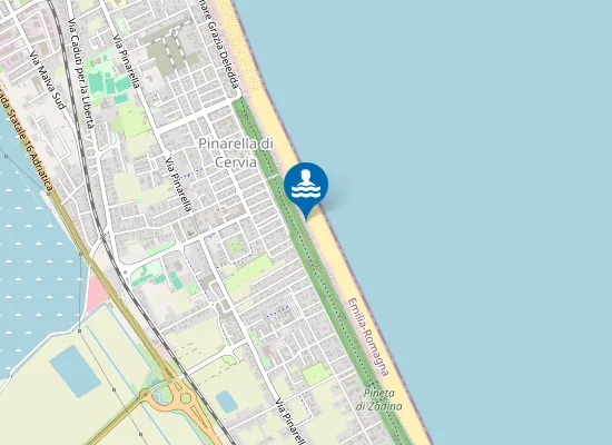 Map of Bagno Adriasol 111