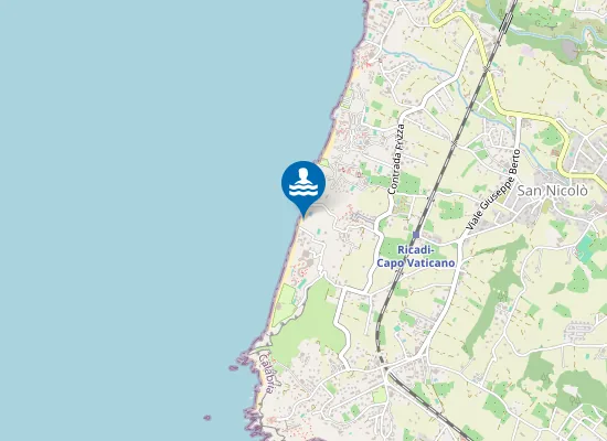 Map of La playa