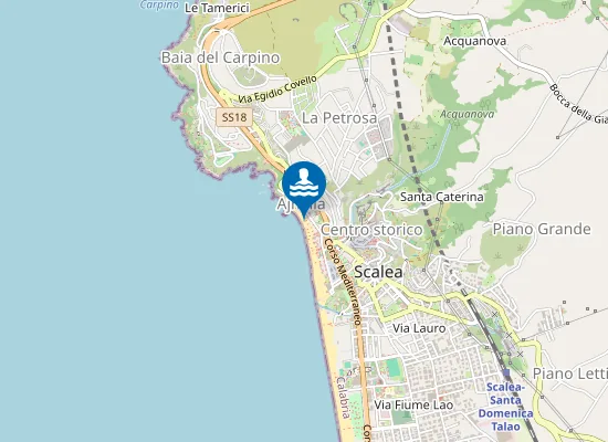 Map of Lido Da Pietro