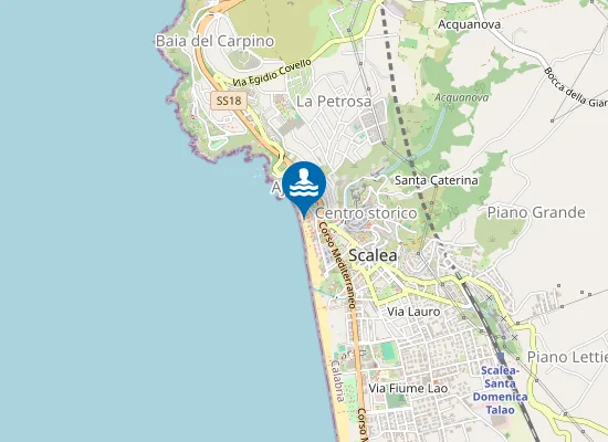 Map of Lido Scorpion