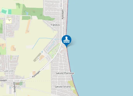 Map of SAKSILD STRAND