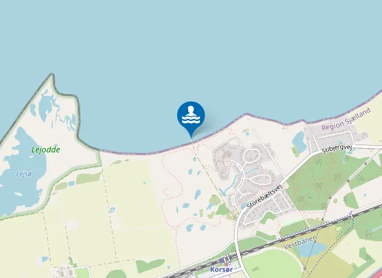 Map of MUSHOLM STRAND