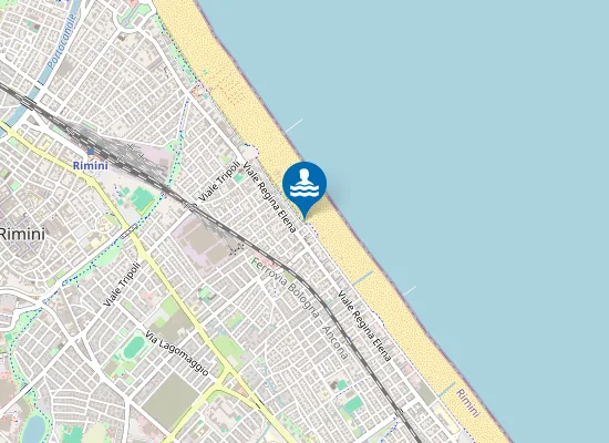 Map of Bagno 55 Le Spiagge