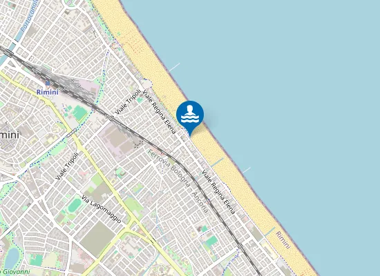 Map of Bagno 60 Le Spiagge