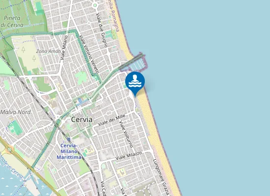 Map of Playa Caribe