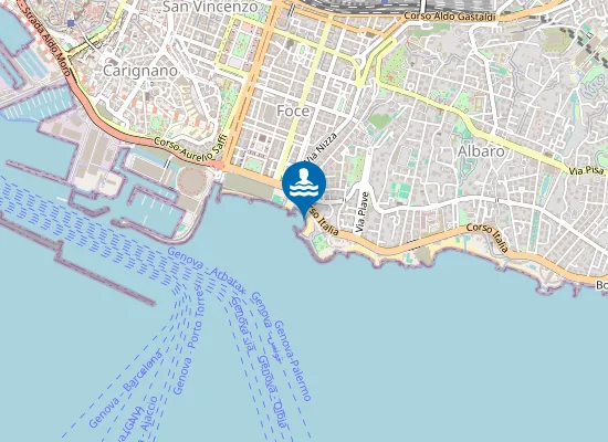 Map of Punta Vagno
