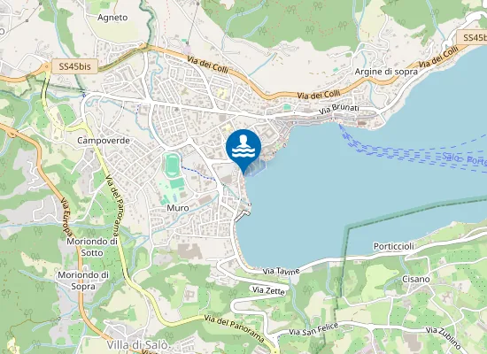Map of Spiaggia delle Rive