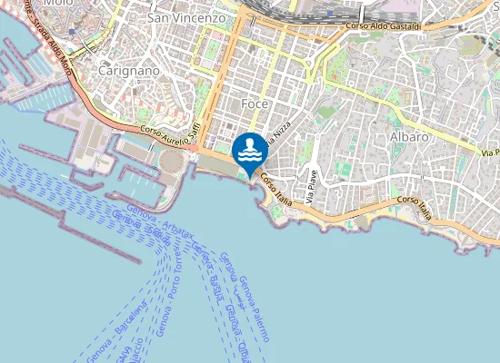 Map of Punta Vagno