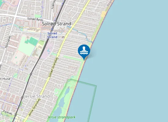 Map of SOLRØD STRANDPARK