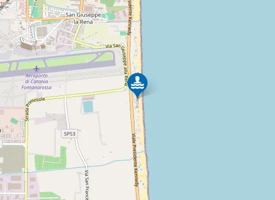 Map of Lido Il Ciclope