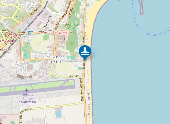 Map of Lido Belvedere