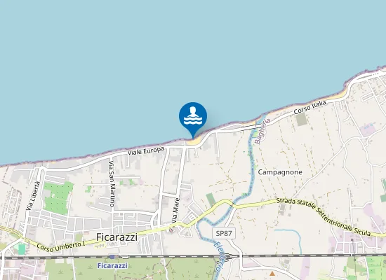 Map of Spiaggia della Crucicchia