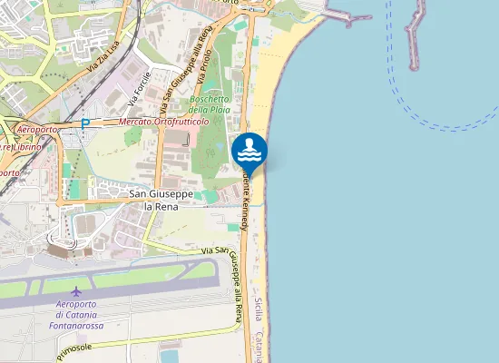 Map of Lido Verde
