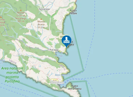 Map of Spiaggia Libera