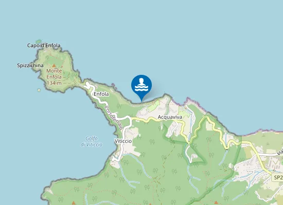 Map of Spiaggia Sansone