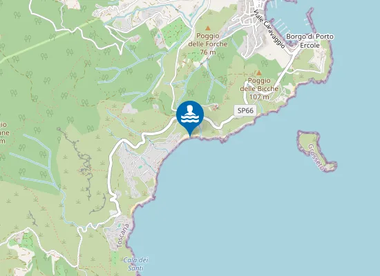 Map of Spiaggia Lunga