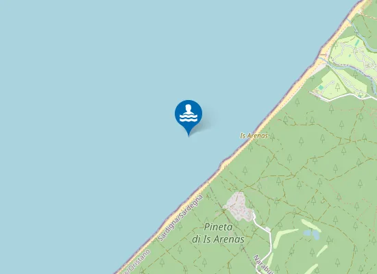 Map of Is Arenas