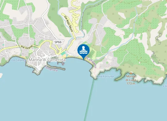 Map of Spiaggia Lentiscelle
