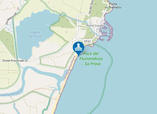 Map of Spiaggia Prumari