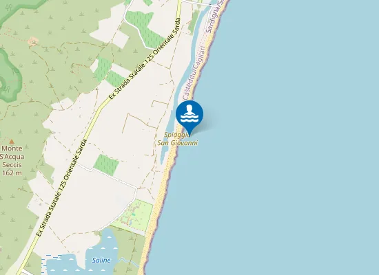 Map of Spiaggia San Giovanni