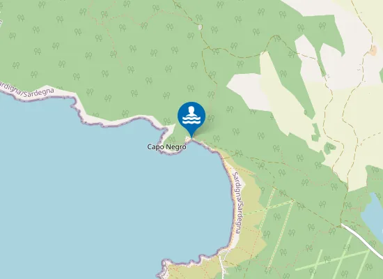 Map of Porto Ferro