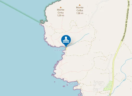 Map of La Padda - La Colba