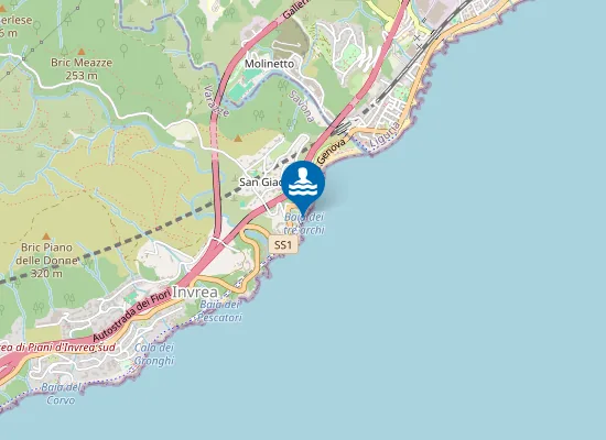 Map of Cala Torcida