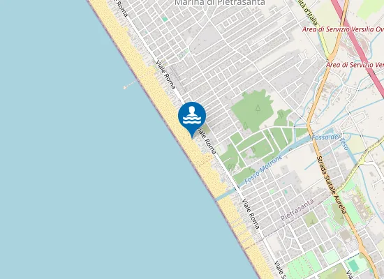 Map of Bagno Florida